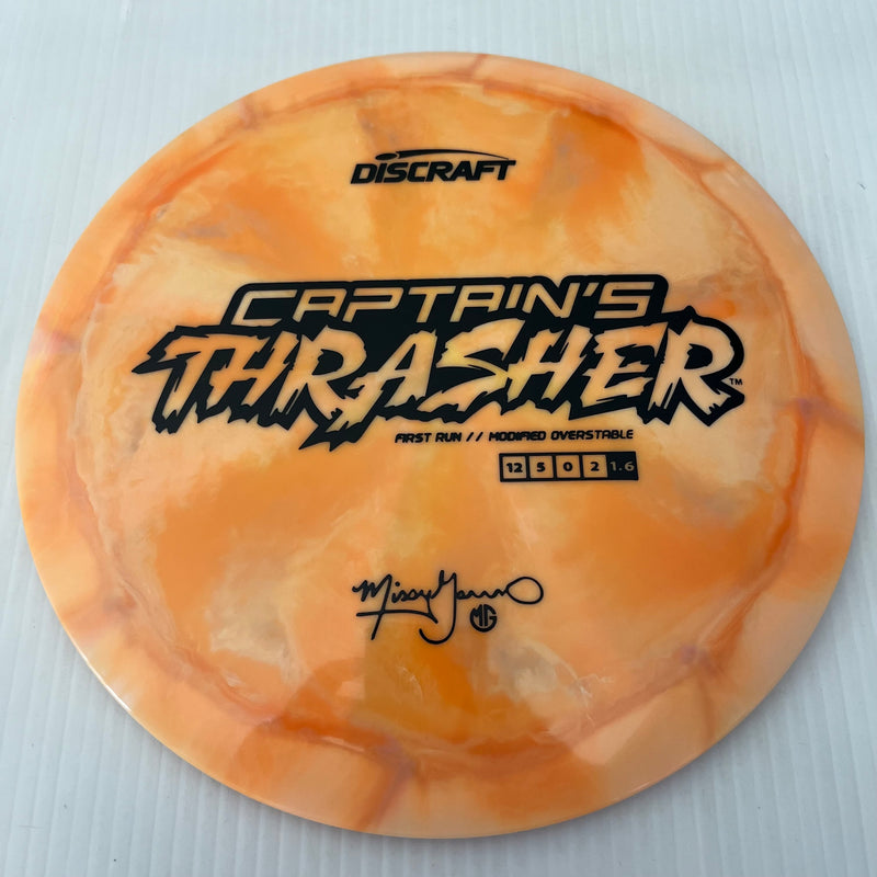 Discraft First Run Missy Gannon Swirly ESP Captain's Thrasher 12/5/0/2