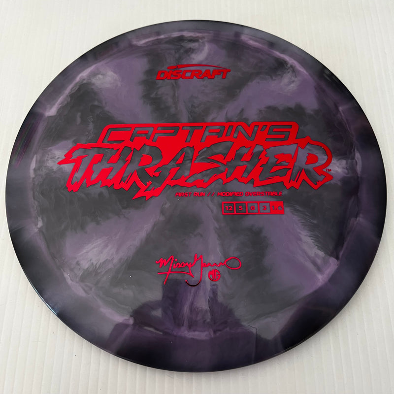 Discraft First Run Missy Gannon Swirly ESP Captain's Thrasher 12/5/0/2