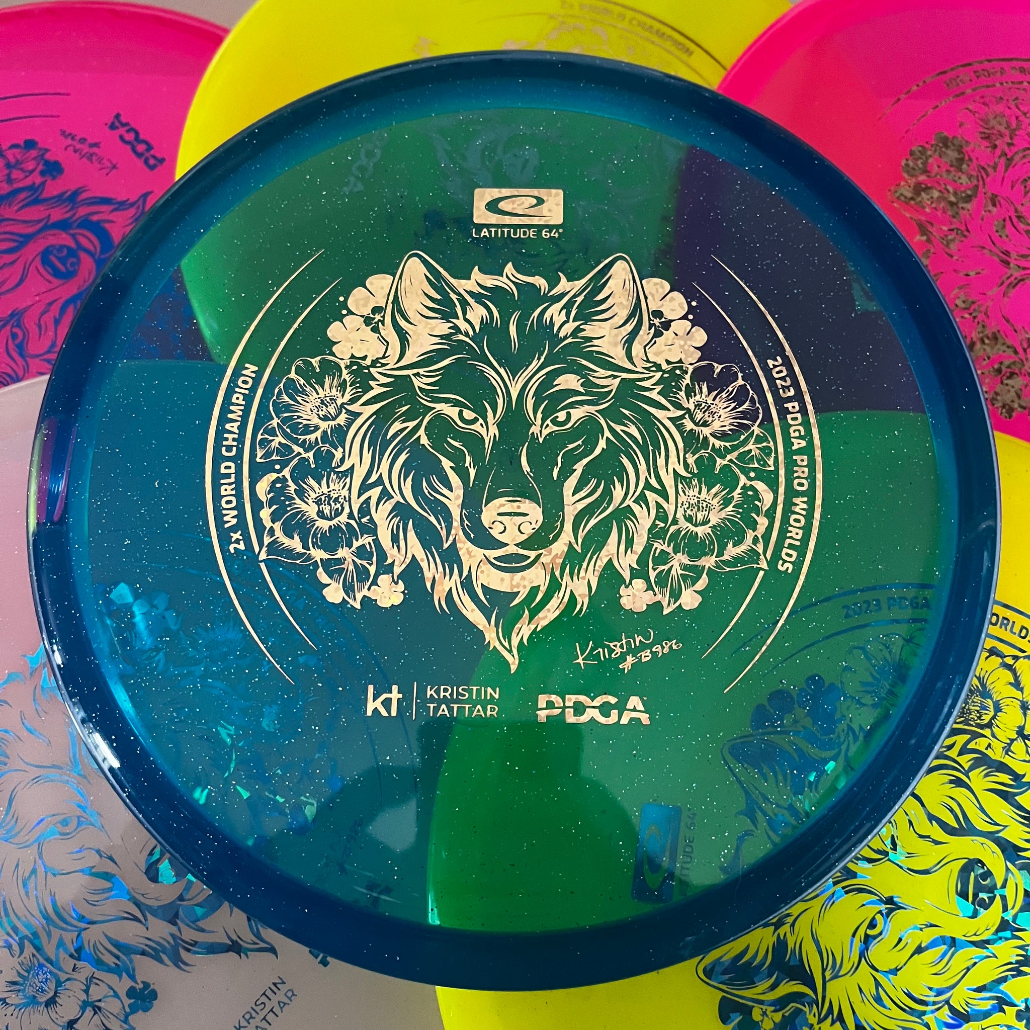 Latitude 64° 2x Kristin Tattar World Champion Opto-X Pure 3/3/-1/1