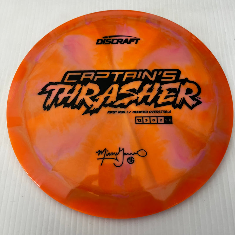 Discraft First Run Missy Gannon Swirly ESP Captain's Thrasher 12/5/0/2