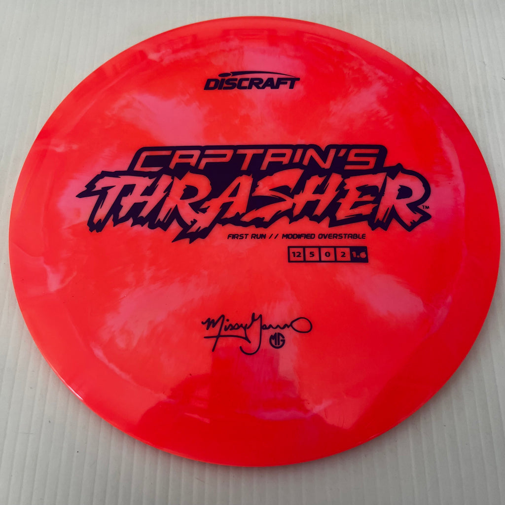 Discraft First Run Missy Gannon Swirly ESP Captain's Thrasher 12/5/0/2