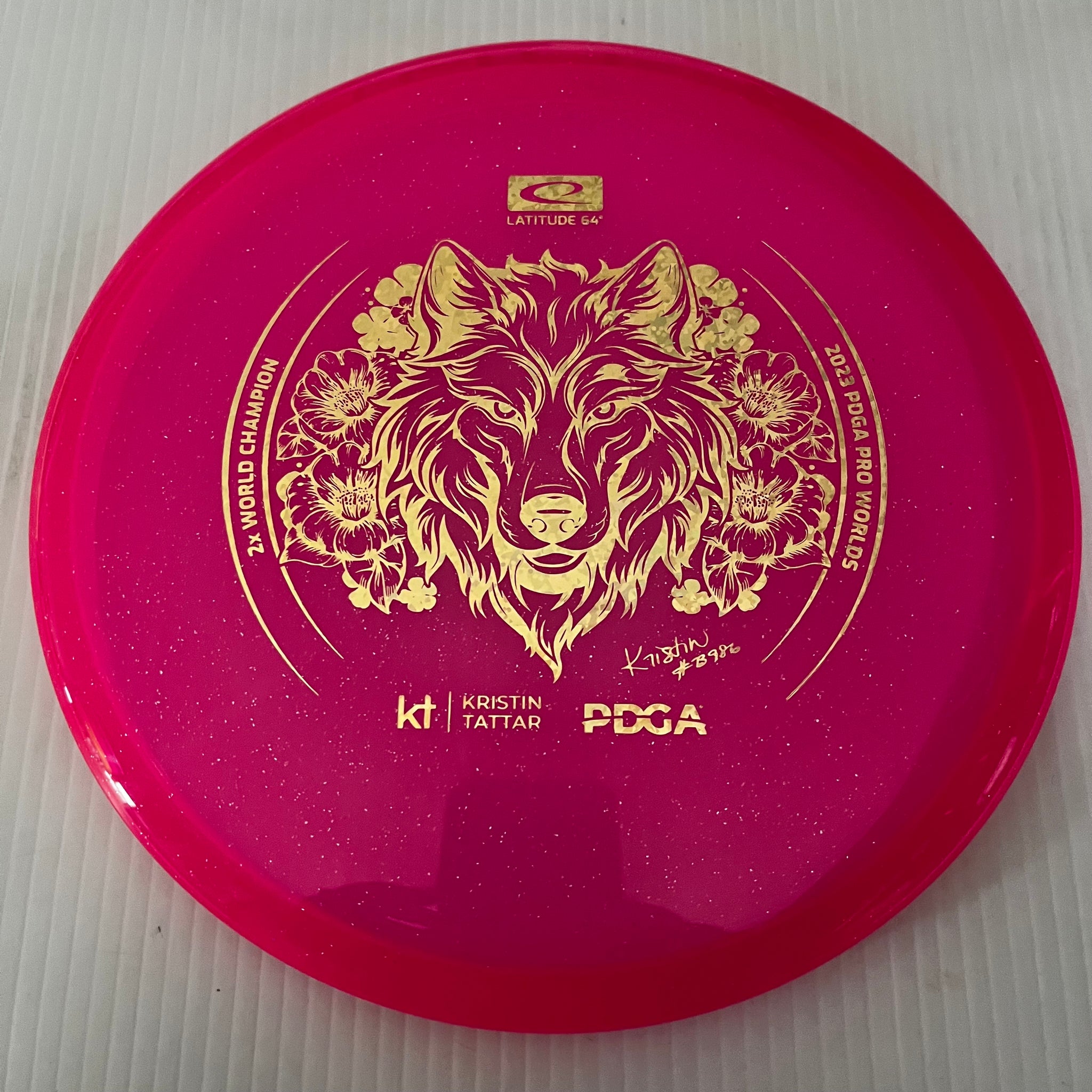 Latitude 64° 2x Kristin Tattar World Champion Opto-X Pure 3/3/-1/1