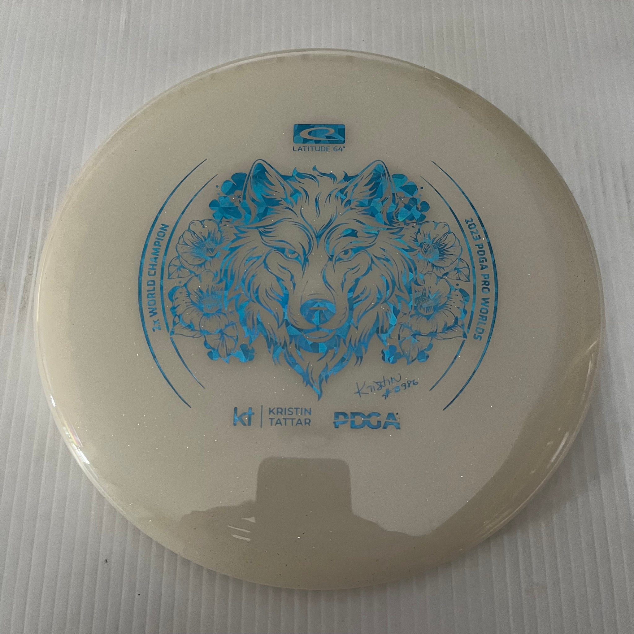 Latitude 64° 2x Kristin Tattar World Champion Opto-X Pure 3/3/-1/1