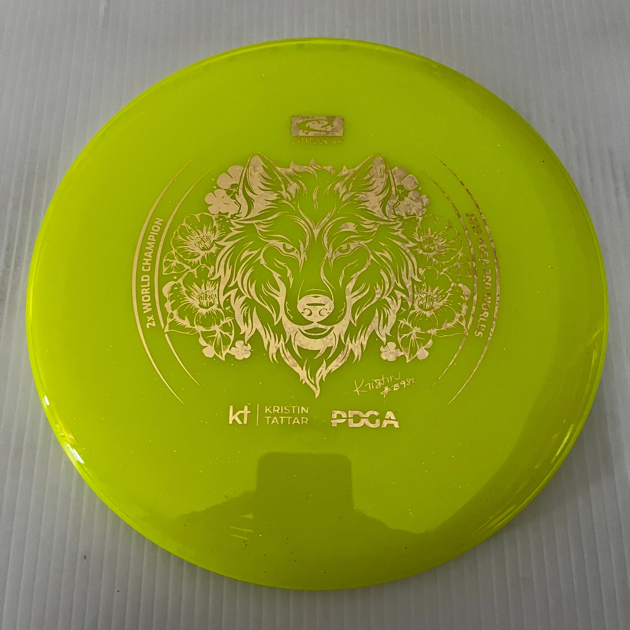 Latitude 64° 2x Kristin Tattar World Champion Opto-X Pure 3/3/-1/1