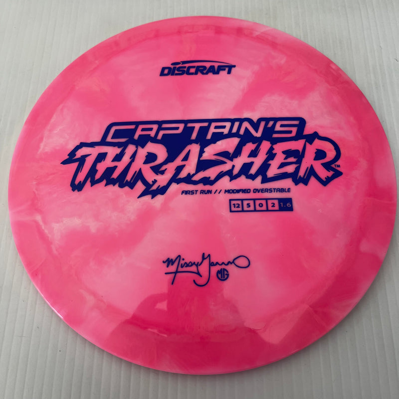 Discraft First Run Missy Gannon Swirly ESP Captain's Thrasher 12/5/0/2