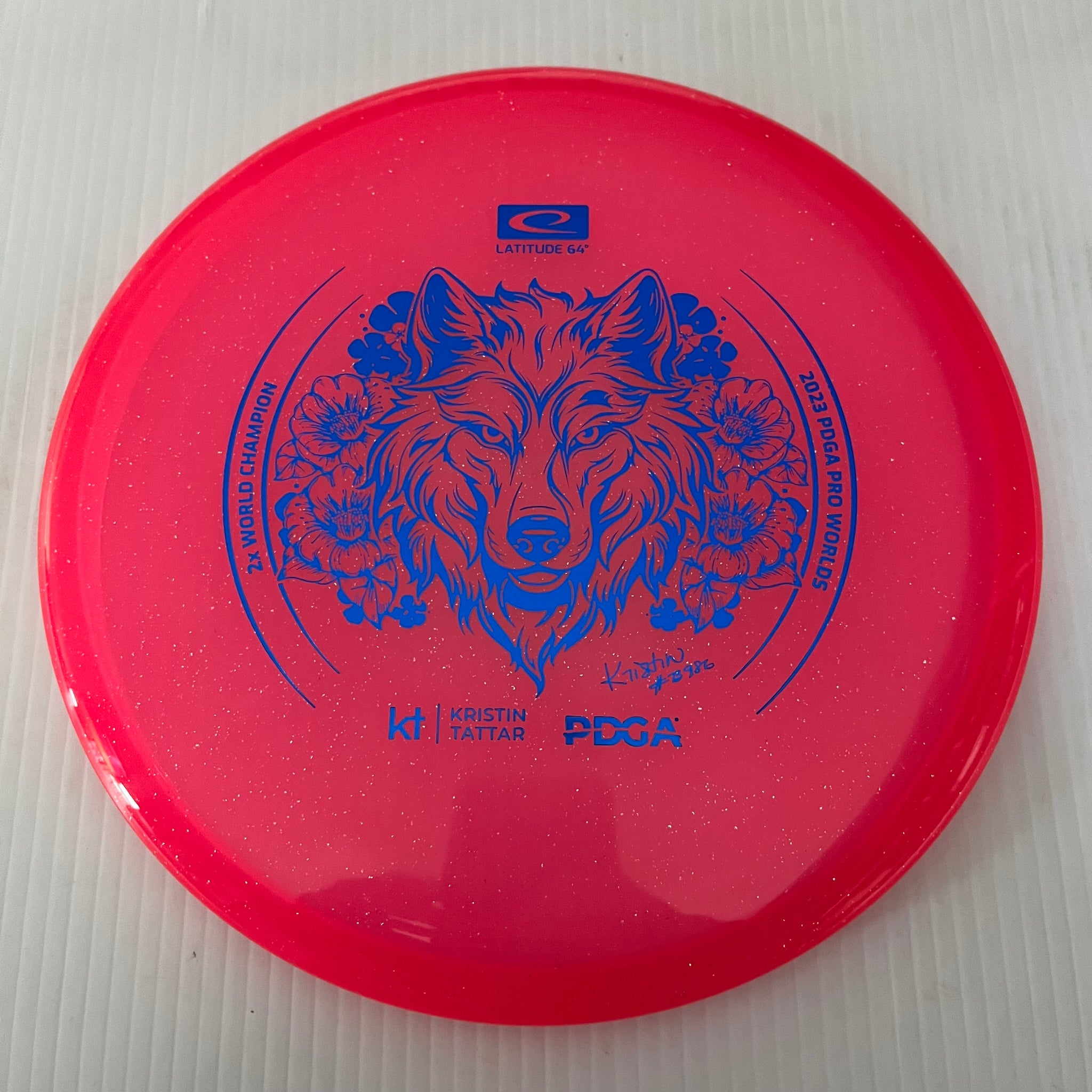 Latitude 64° 2x Kristin Tattar World Champion Opto-X Pure 3/3/-1/1