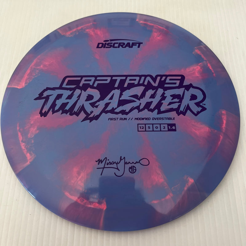 Discraft First Run Missy Gannon Swirly ESP Captain's Thrasher 12/5/0/2