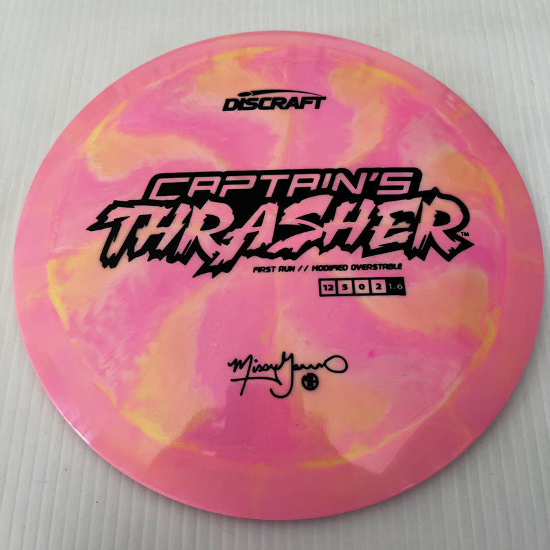 Discraft First Run Missy Gannon Swirly ESP Captain's Thrasher 12/5/0/2