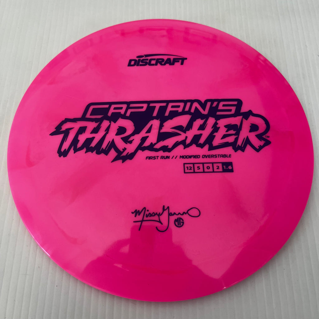 Discraft First Run Missy Gannon Swirly ESP Captain's Thrasher 12/5/0/2