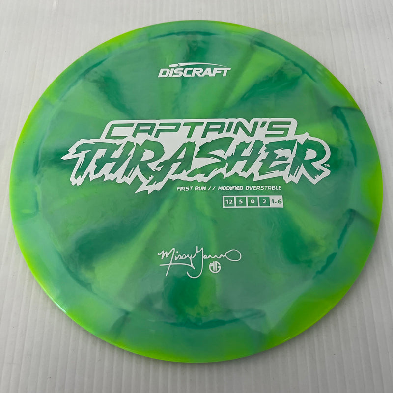 Discraft First Run Missy Gannon Swirly ESP Captain's Thrasher 12/5/0/2