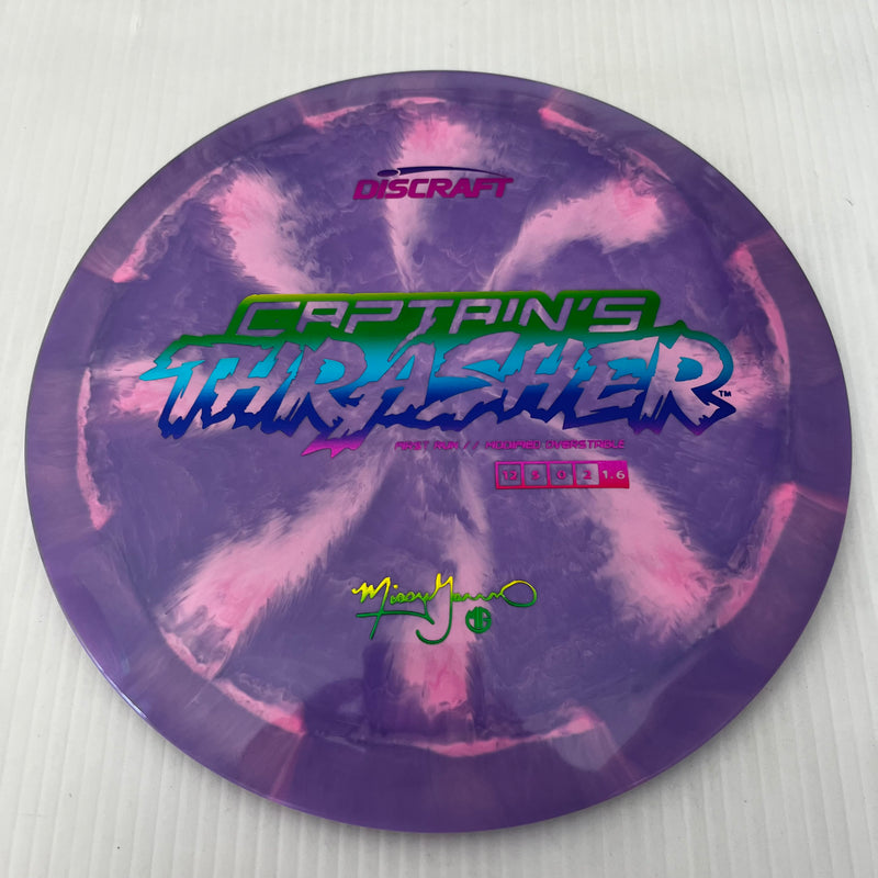 Discraft First Run Missy Gannon Swirly ESP Captain's Thrasher 12/5/0/2