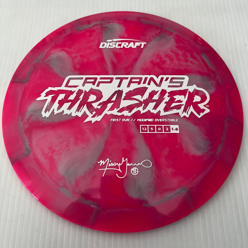 Discraft First Run Missy Gannon Swirly ESP Captain's Thrasher 12/5/0/2