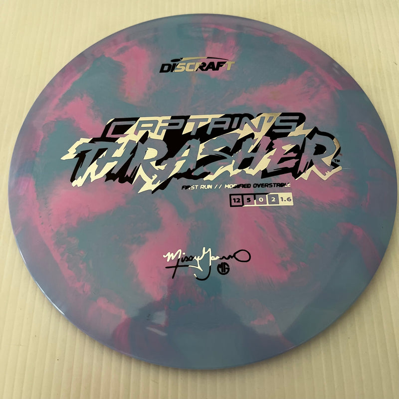 Discraft First Run Missy Gannon Swirly ESP Captain's Thrasher 12/5/0/2