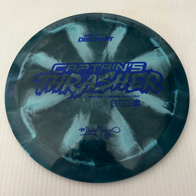 Discraft First Run Missy Gannon Swirly ESP Captain's Thrasher 12/5/0/2