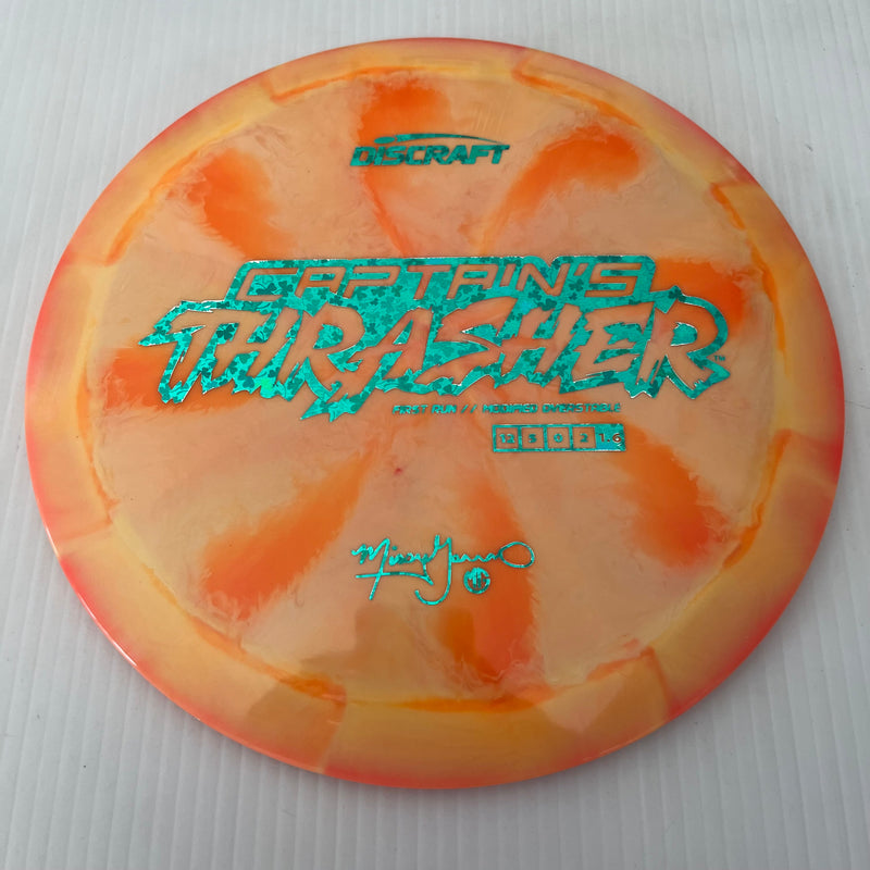 Discraft First Run Missy Gannon Swirly ESP Captain's Thrasher 12/5/0/2