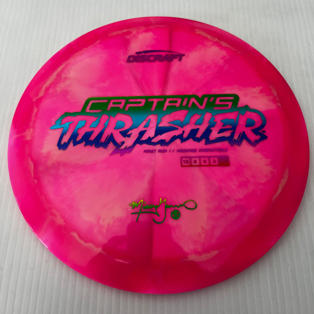 Discraft First Run Missy Gannon Swirly ESP Captain's Thrasher 12/5/0/2