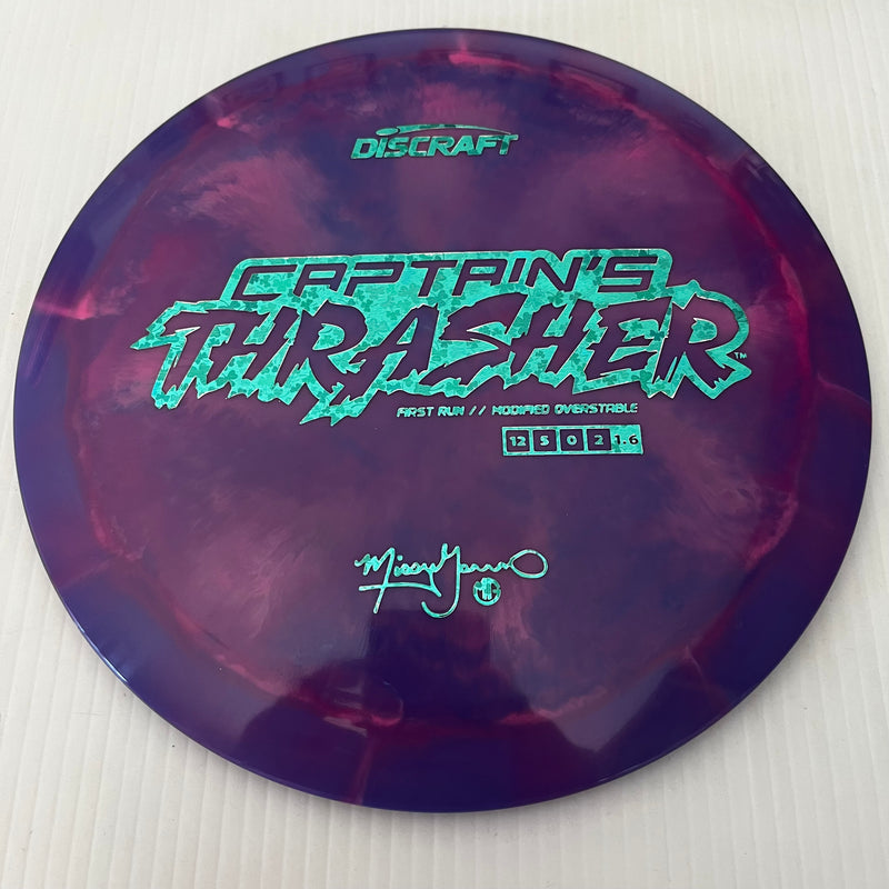 Discraft First Run Missy Gannon Swirly ESP Captain's Thrasher 12/5/0/2