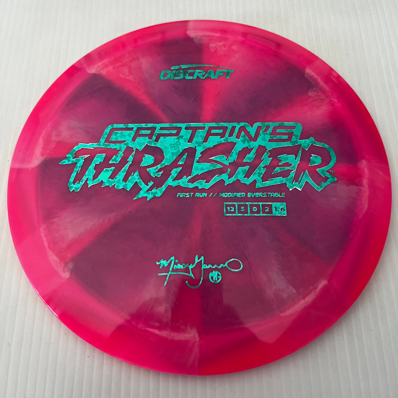 Discraft First Run Missy Gannon Swirly ESP Captain's Thrasher 12/5/0/2