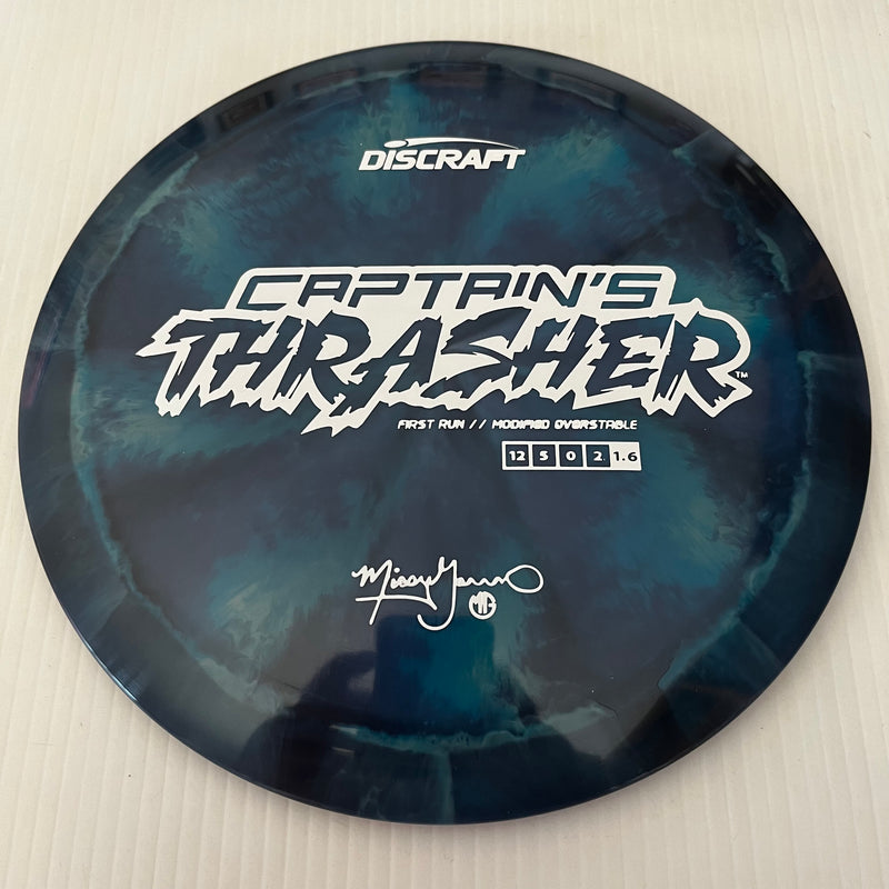 Discraft First Run Missy Gannon Swirly ESP Captain's Thrasher 12/5/0/2