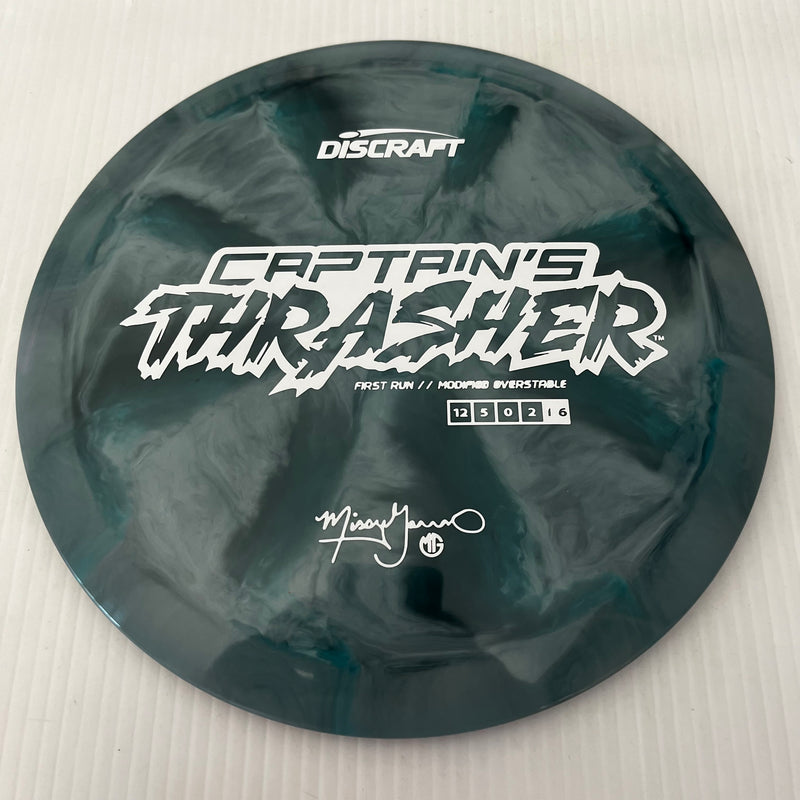 Discraft First Run Missy Gannon Swirly ESP Captain's Thrasher 12/5/0/2