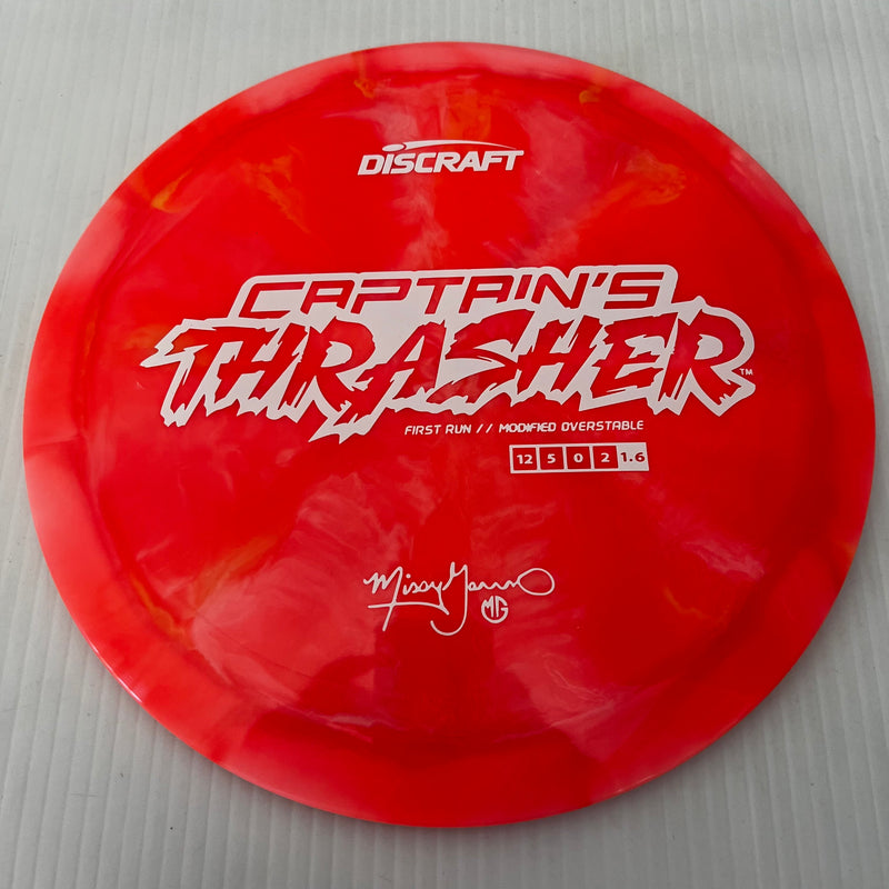 Discraft First Run Missy Gannon Swirly ESP Captain's Thrasher 12/5/0/2