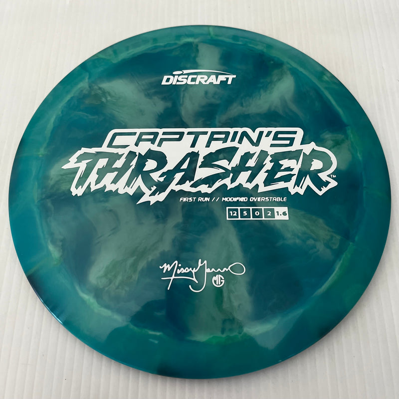 Discraft First Run Missy Gannon Swirly ESP Captain's Thrasher 12/5/0/2