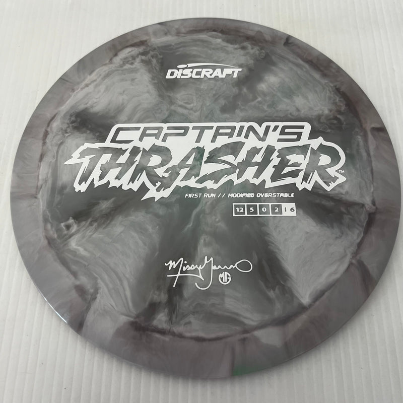 Discraft First Run Missy Gannon Swirly ESP Captain's Thrasher 12/5/0/2