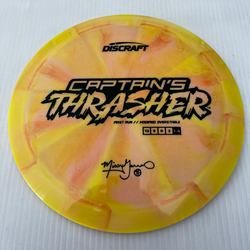 Discraft First Run Missy Gannon Swirly ESP Captain's Thrasher 12/5/0/2