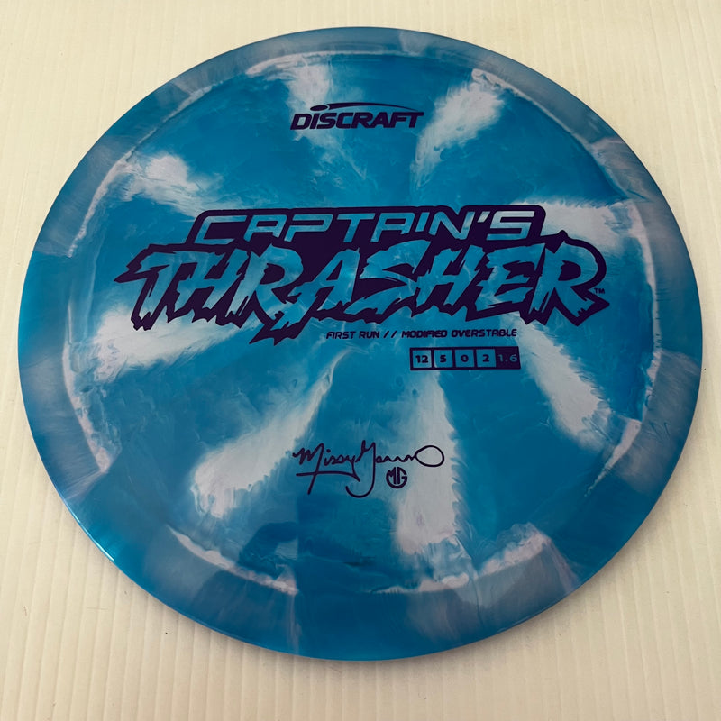 Discraft First Run Missy Gannon Swirly ESP Captain's Thrasher 12/5/0/2