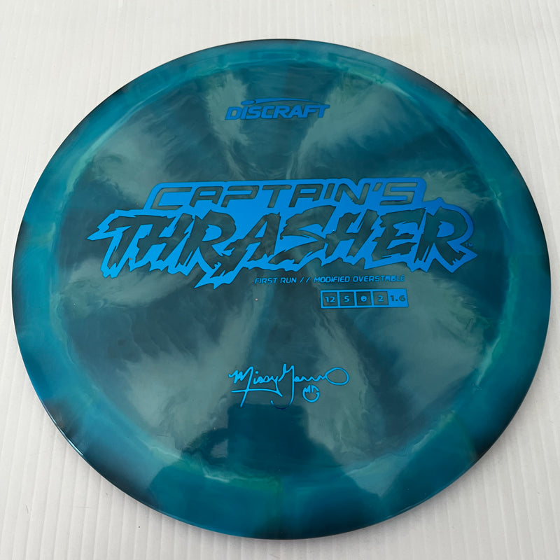 Discraft First Run Missy Gannon Swirly ESP Captain's Thrasher 12/5/0/2