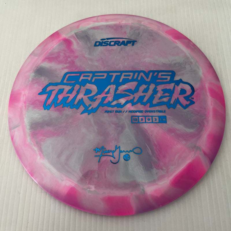 Discraft First Run Missy Gannon Swirly ESP Captain's Thrasher 12/5/0/2