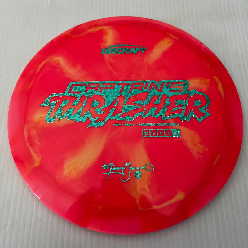 Discraft First Run Missy Gannon Swirly ESP Captain's Thrasher 12/5/0/2