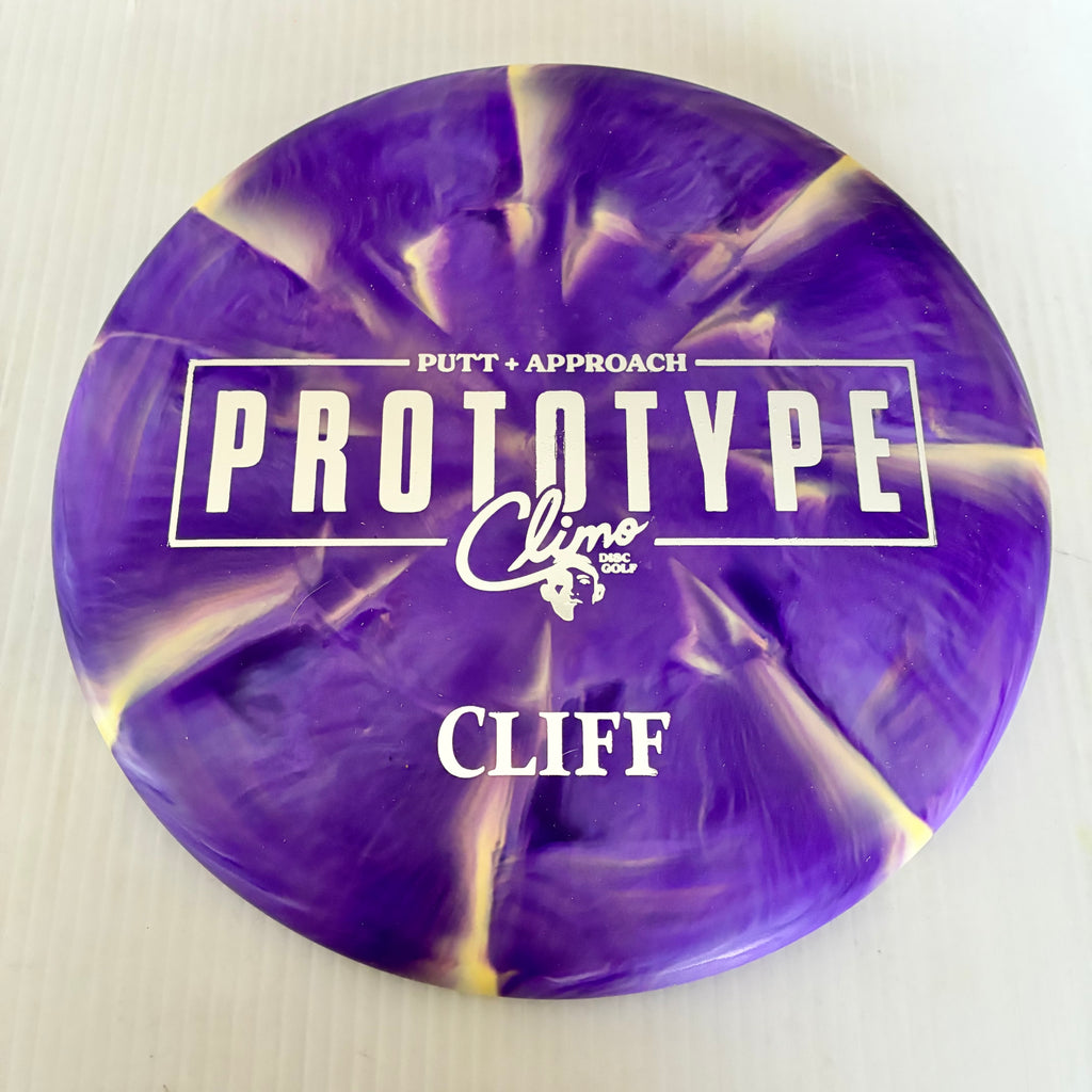 Climo Disc Golf Prototype Swirly Trophy Line Cliff 2/3/-1/0