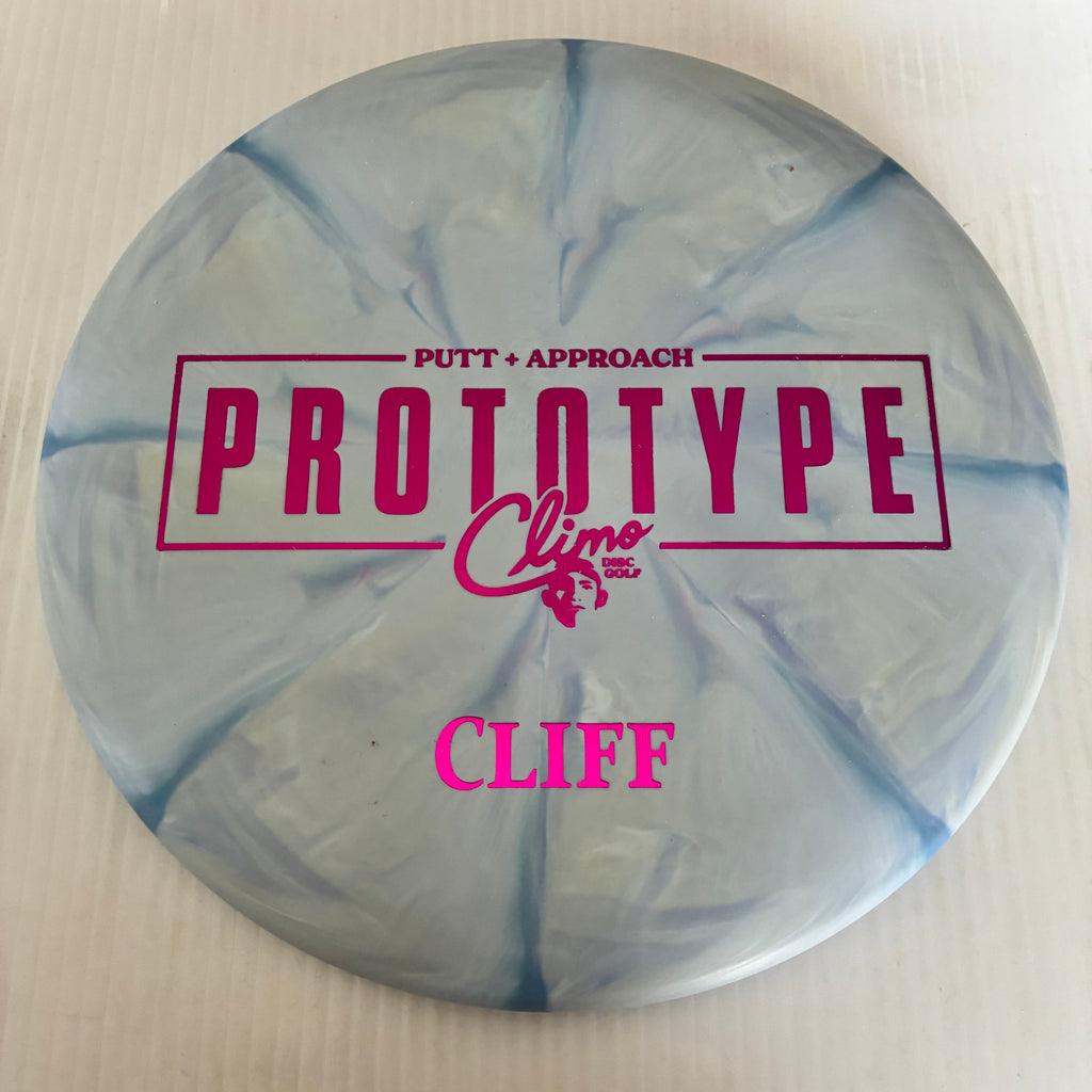 Climo Disc Golf Prototype Swirly Trophy Line Cliff 2/3/-1/0