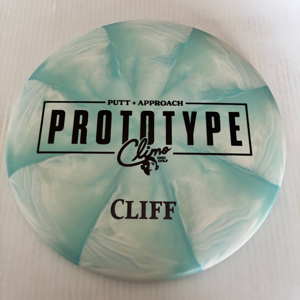 Climo Disc Golf Prototype Swirly Trophy Line Cliff 2/3/-1/0