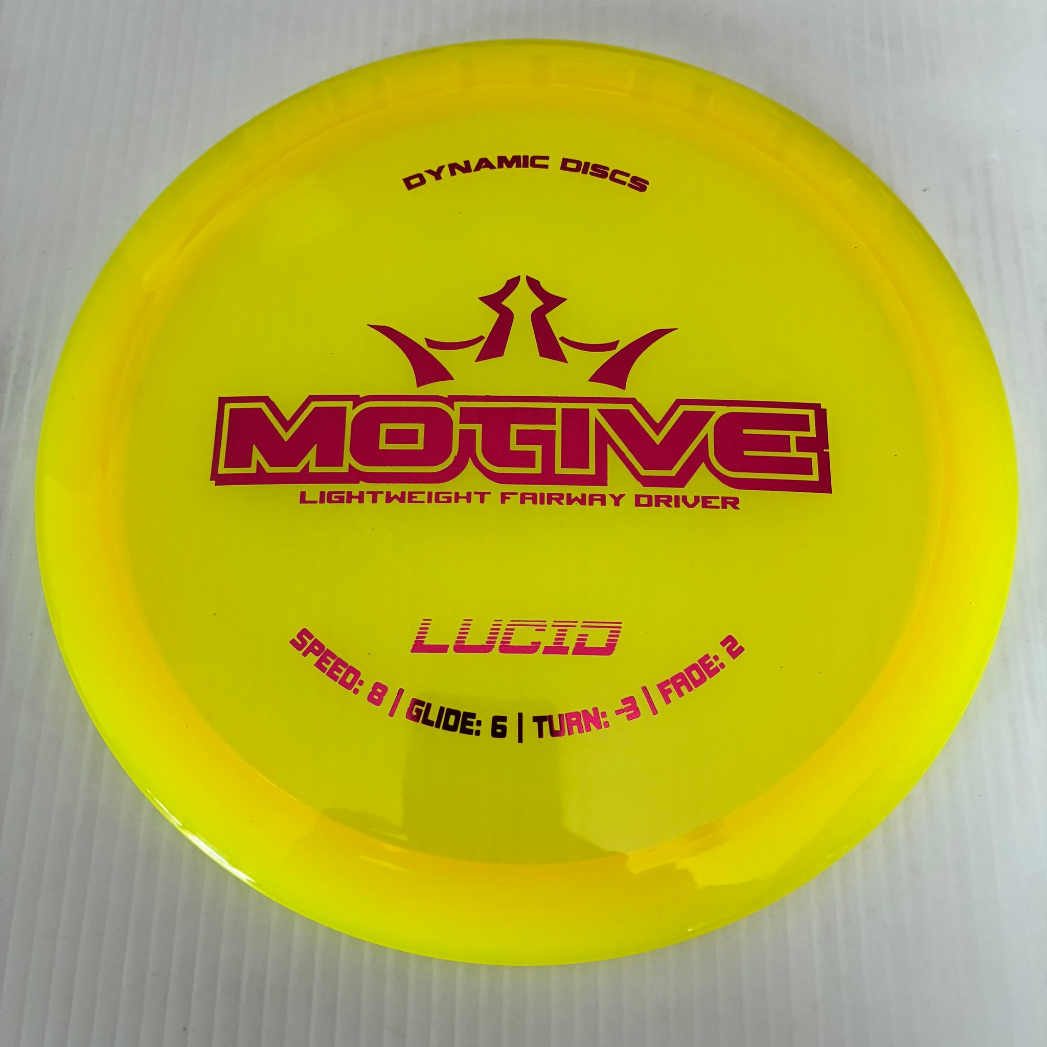 Dynamic Discs Lucid Motive 8/6/-3/2