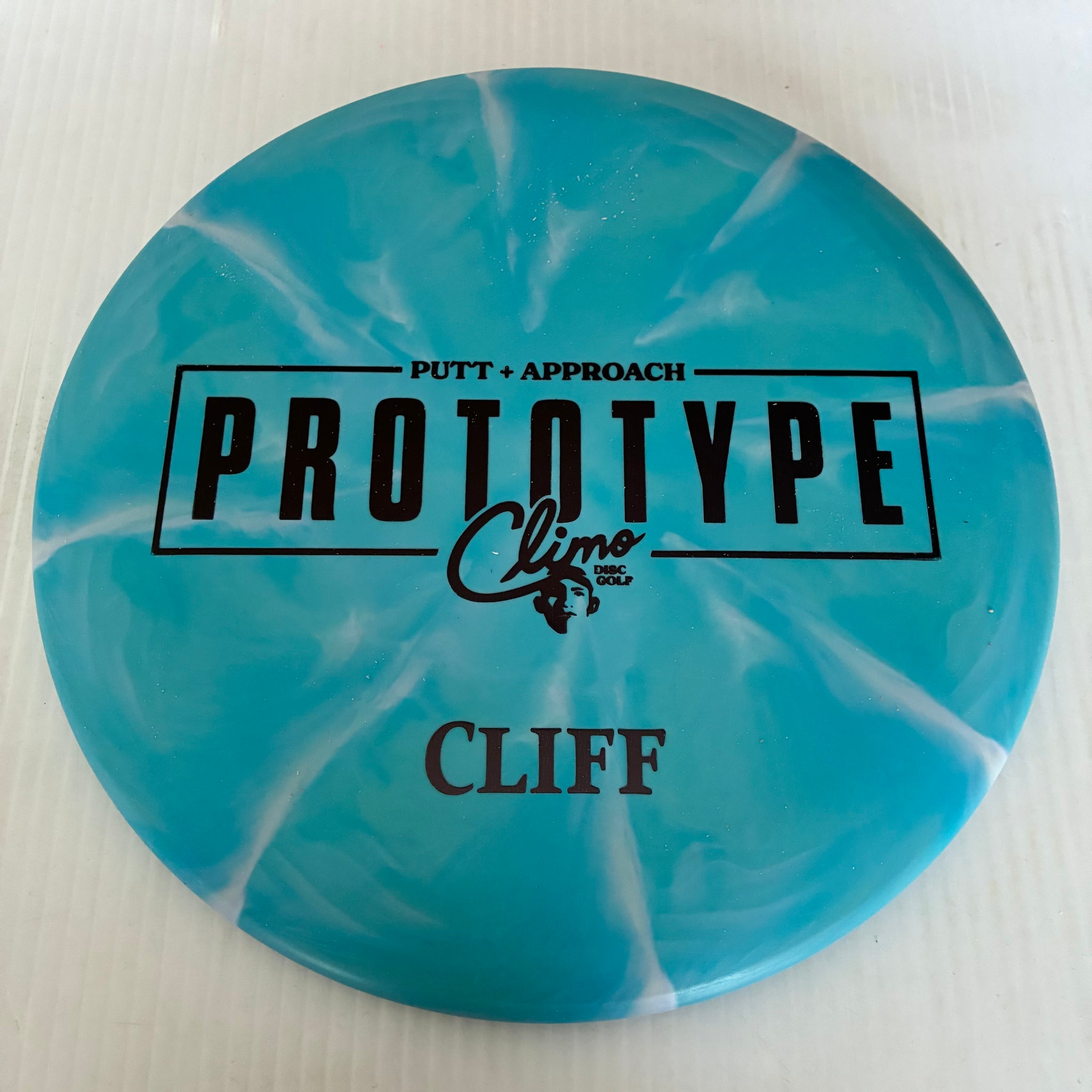 Climo Disc Golf Prototype Swirly Trophy Line Cliff 2/3/-1/0