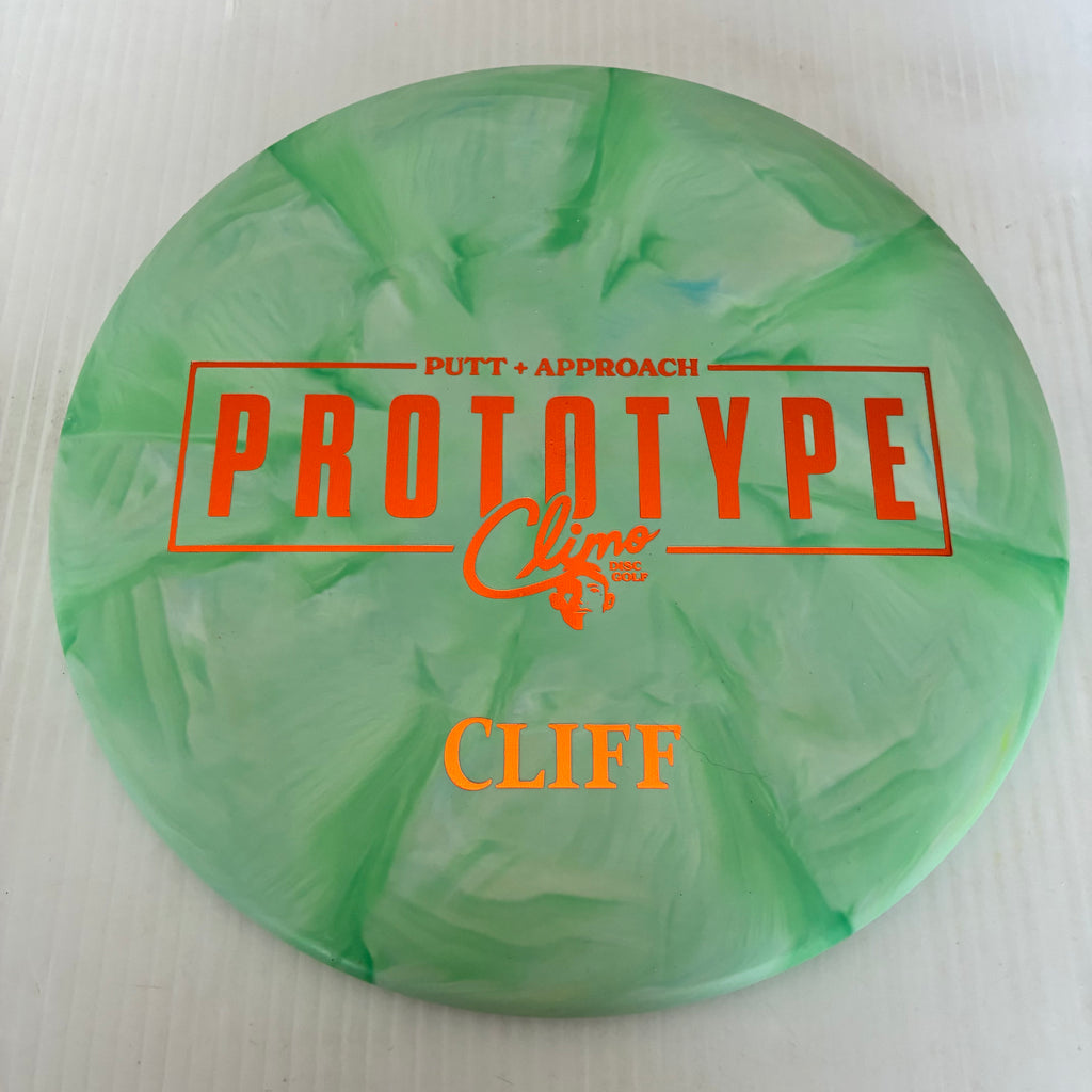 Climo Disc Golf Prototype Swirly Trophy Line Cliff 2/3/-1/0