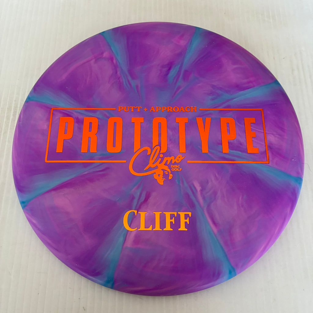 Climo Disc Golf Prototype Swirly Trophy Line Cliff 2/3/-1/0