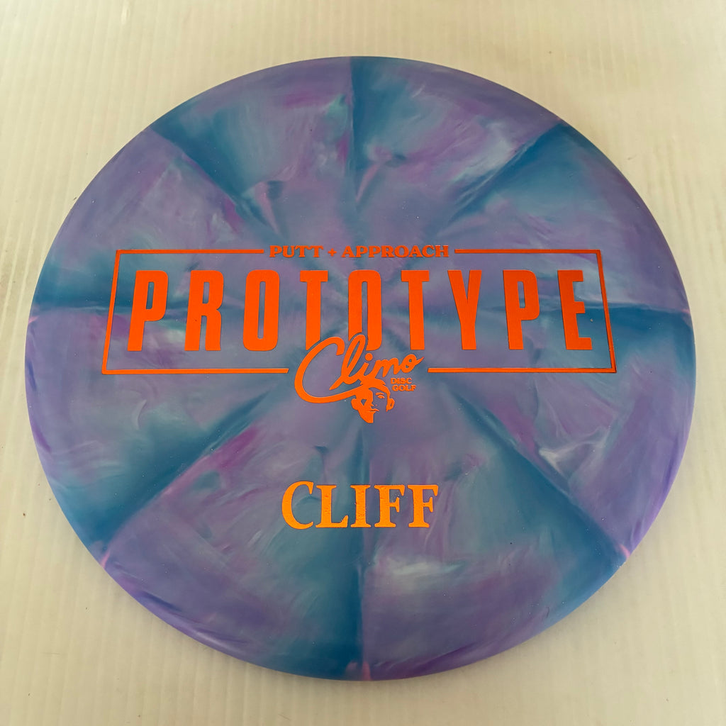 Climo Disc Golf Prototype Swirly Trophy Line Cliff 2/3/-1/0