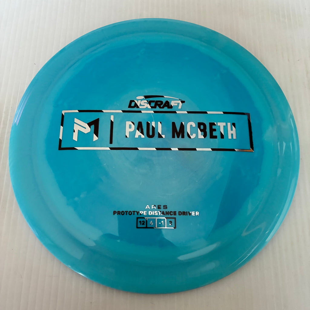 Discraft Paul McBeth Prototype Swirly ESP Ares 12/6/-1/2