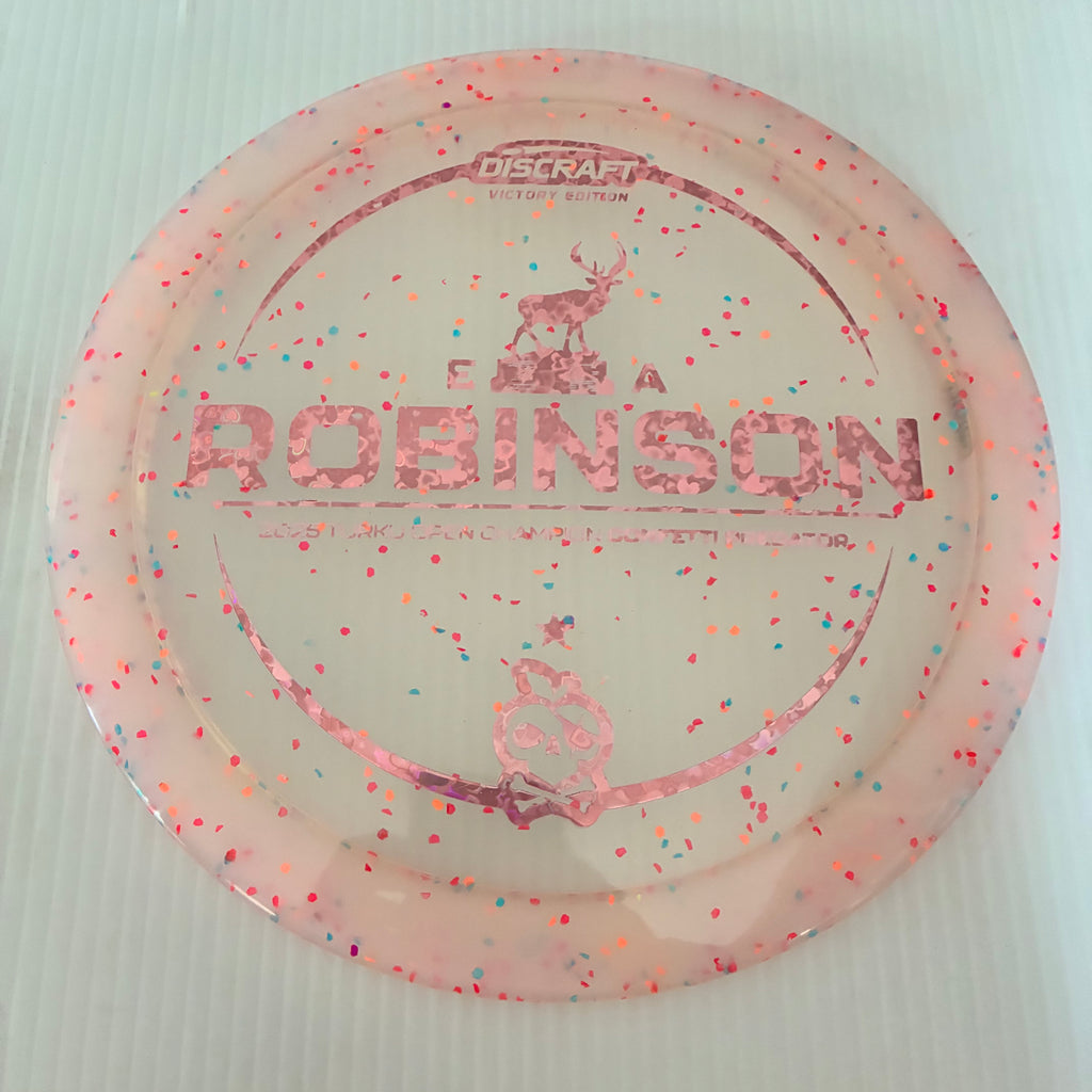 Discraft 2025 Ezra Robinson Turku Open Champion Confetti Z Predator 9/5/1/4