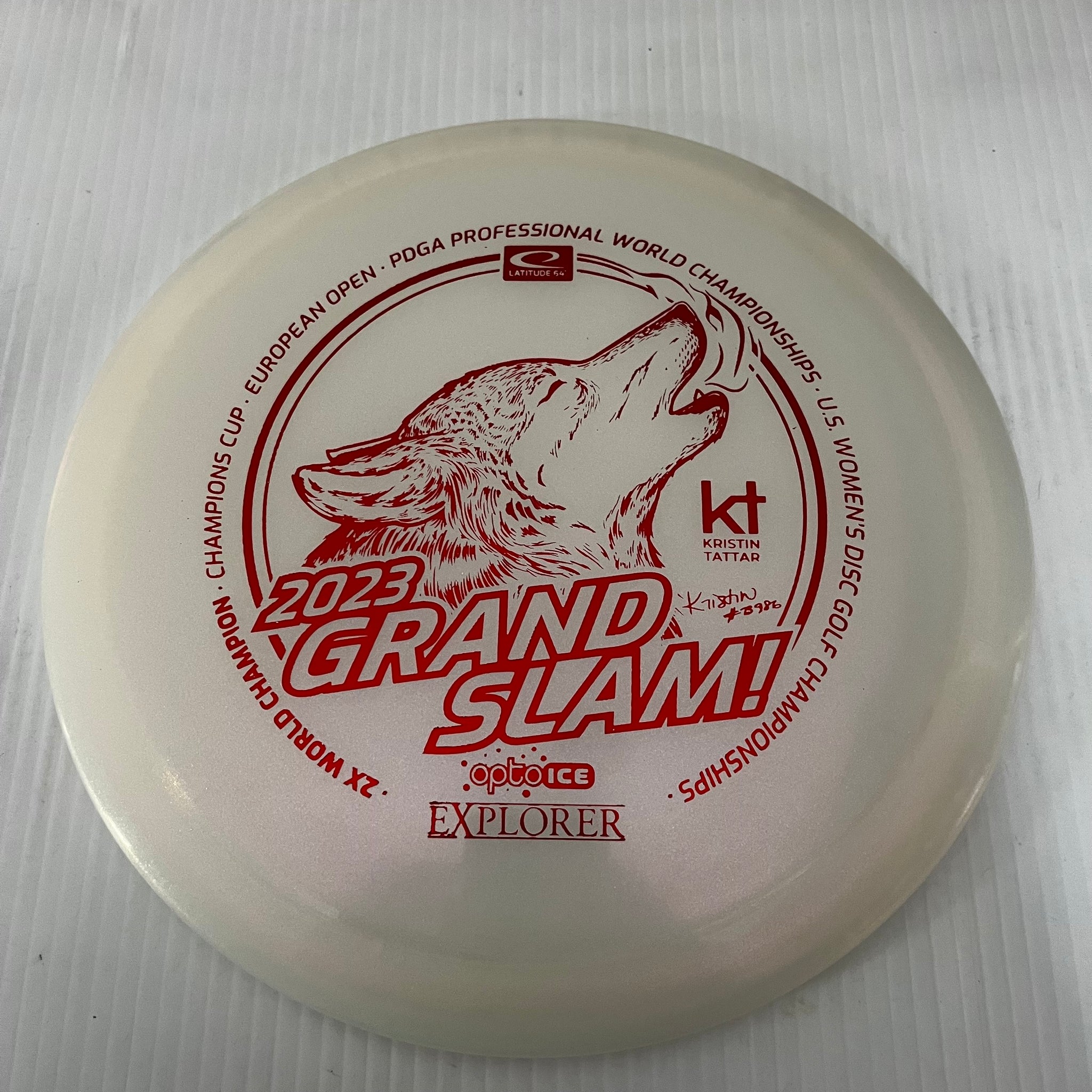 Latitude 64° 2023 Kristin Tattar Grand Slam Opto Ice Glimmer Explorer 7/5/0/2