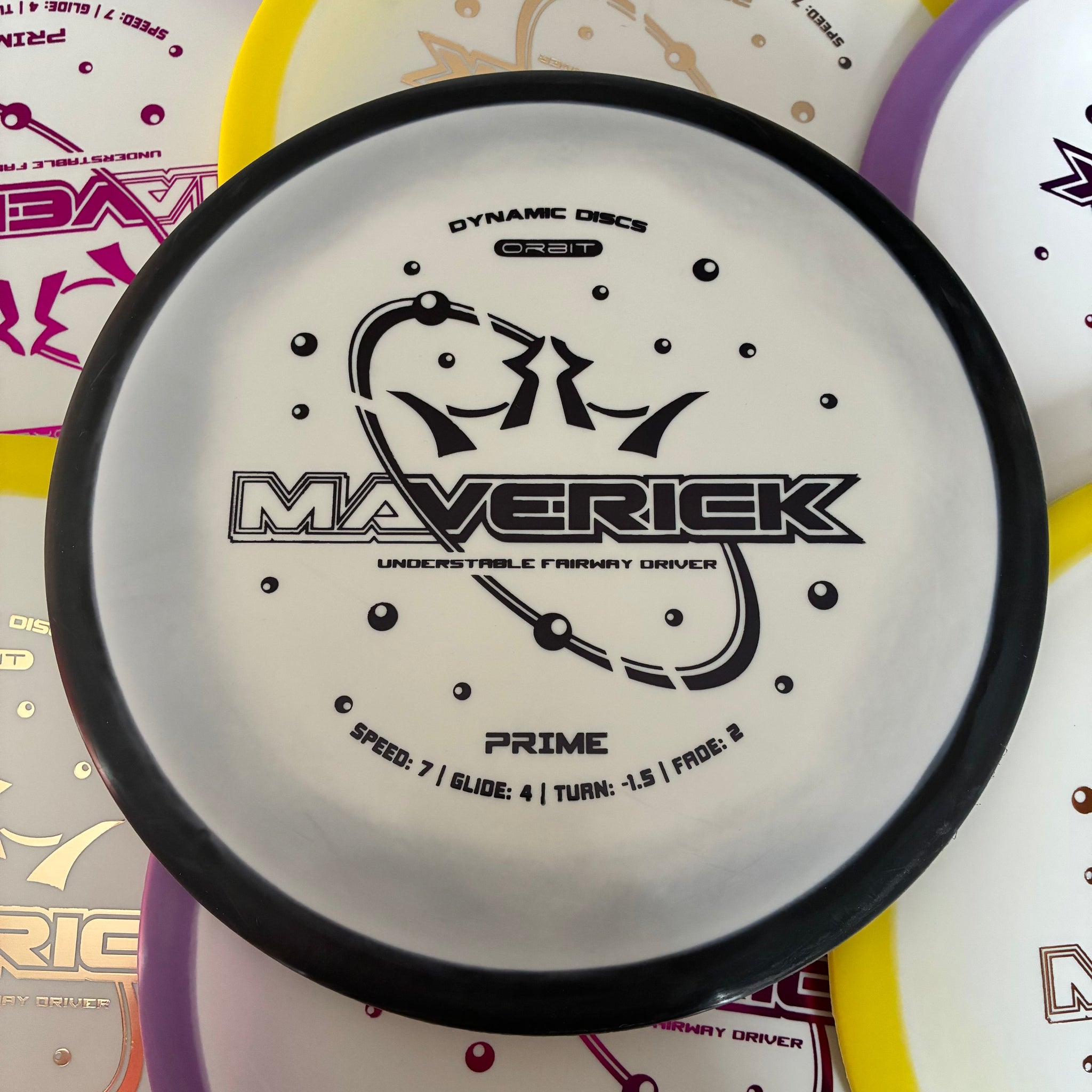 Dynamic Discs Prime Orbit Maverick 7/4/-1.5/2