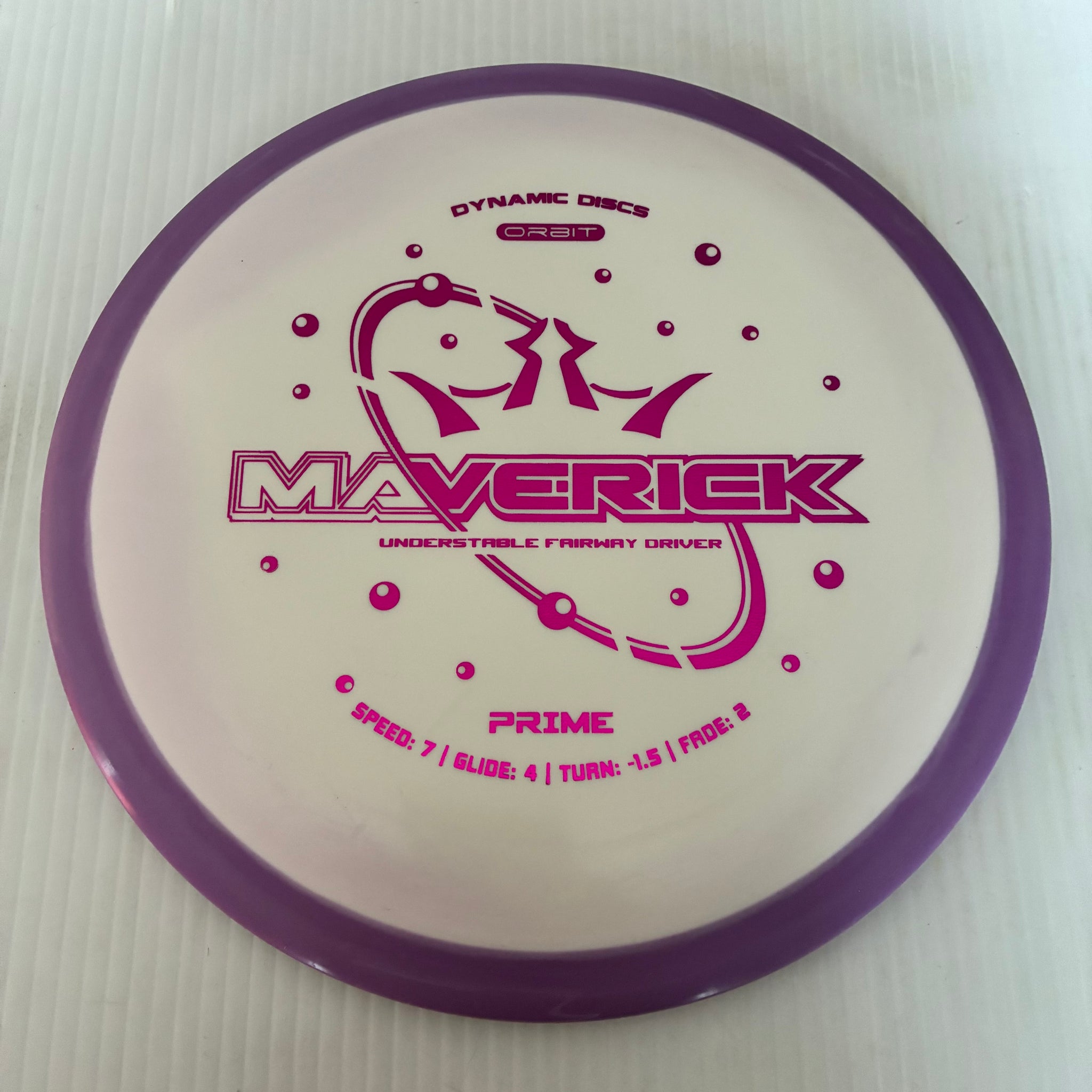 Dynamic Discs Prime Orbit Maverick 7/4/-1.5/2