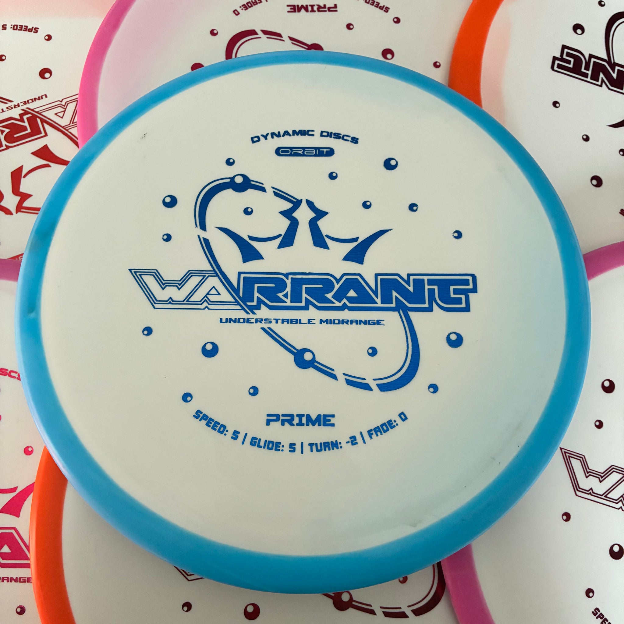 Dynamic Discs Prime Orbit Warrant 5/5/-2/0