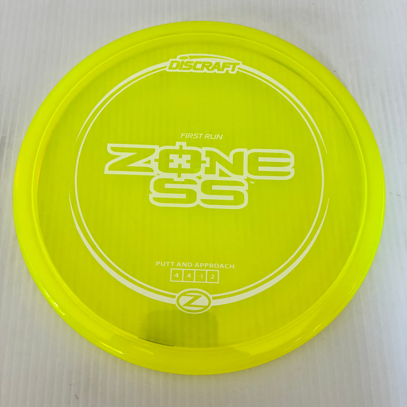 Discraft First Run Z Zone SS 4/4/-1/2