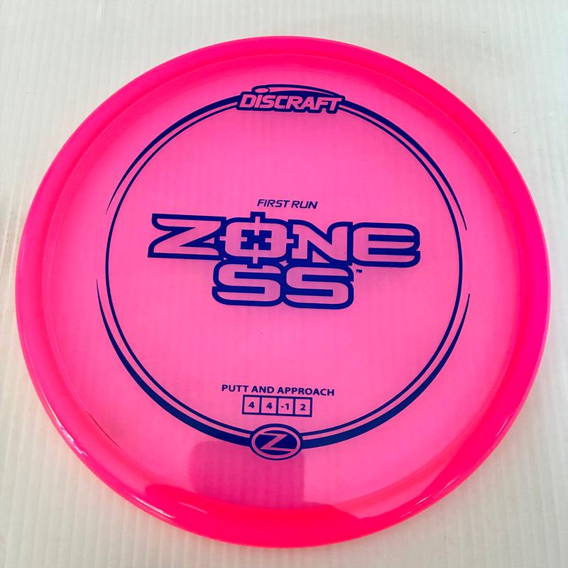 Discraft First Run Z Zone SS 4/4/-1/2