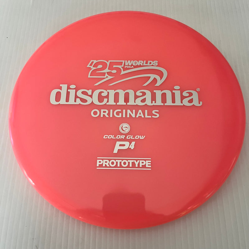 Discmania '25 Worlds Prototype Color Glow C-Line P4 4/2/0/3