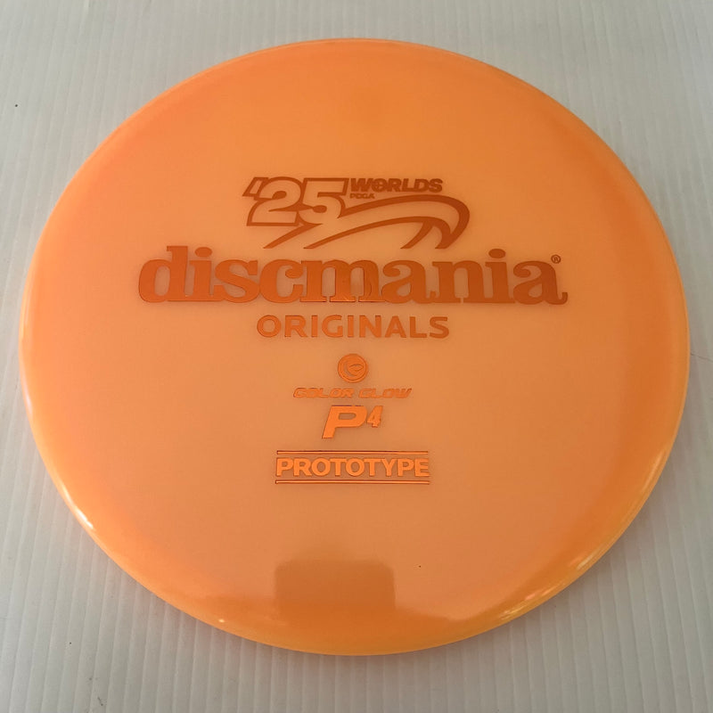 Discmania '25 Worlds Prototype Color Glow C-Line P4 4/2/0/3